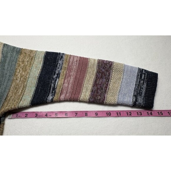 CHAPS Ralph Lauren Women Sweater Sz 2X Multicolor Stripe Pullover Beachy 1-6 - Picture 12 of 15